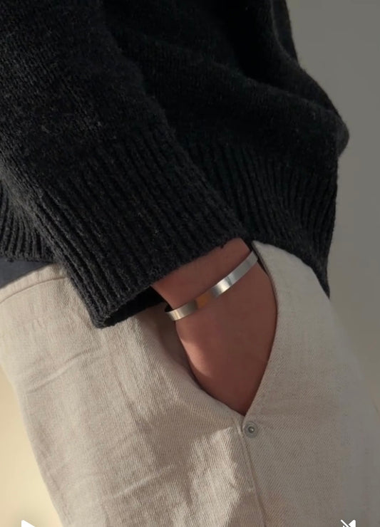 Ceralina Cuff Bracelet – Sølv